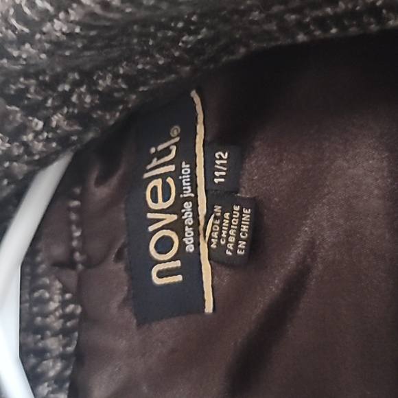 Brown plaid belted trench - Picture 2 of 2